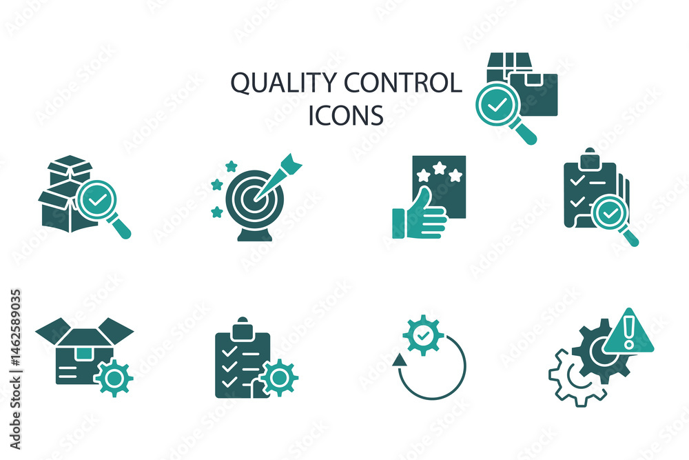 Poster quality control icon. vector.editable stroke.linear style sign for use web design,logo.symbol illust