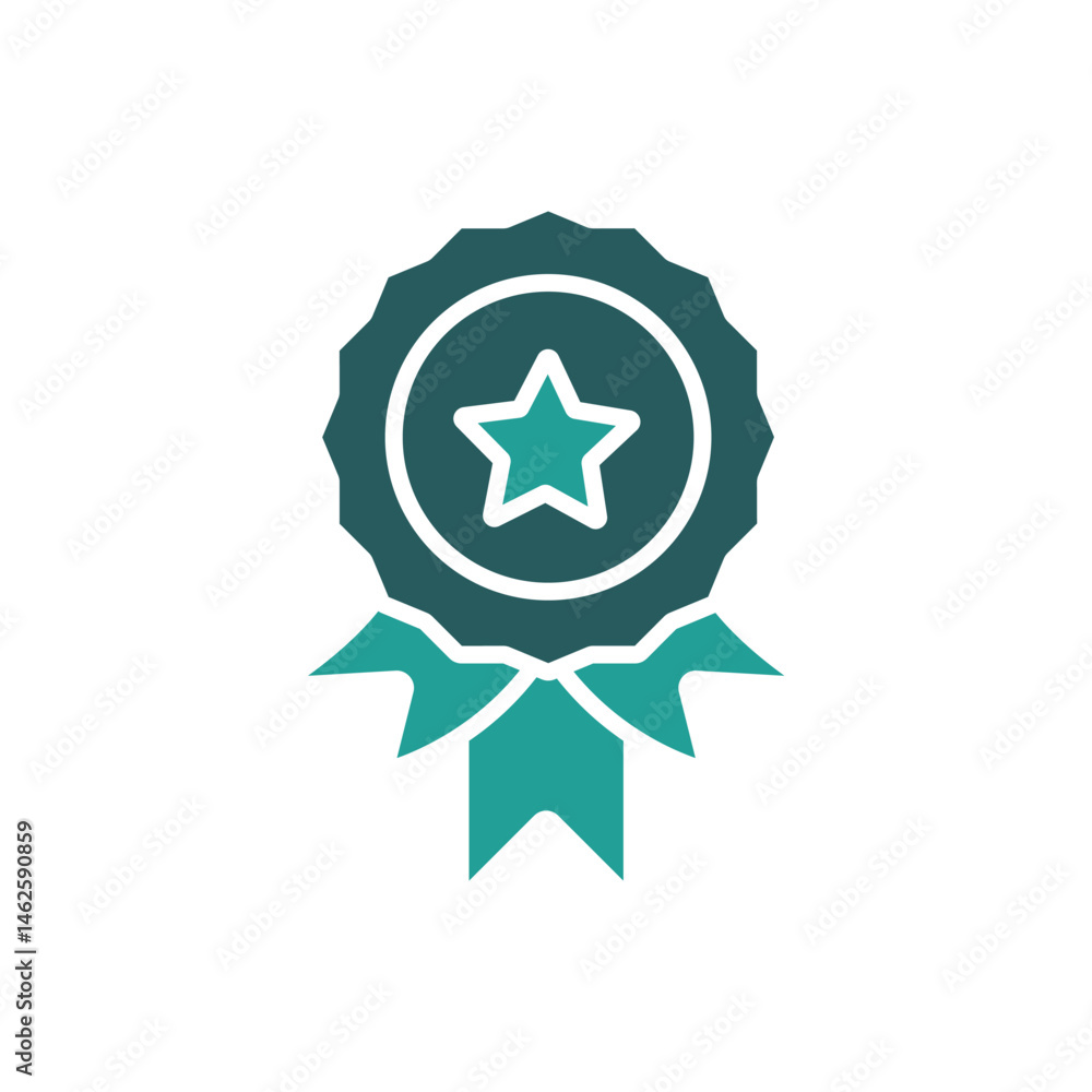 Poster quality icon. vector.editable stroke.linear style sign for use web design,logo.symbol illustration.