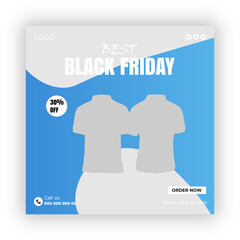 Pic up your new hoodie social media post design template




