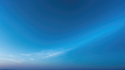 Clear blue sky scene ideal for text overlay