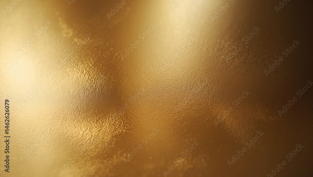 Aufkleber brushed gold sheet with shiny metallic pattern and background effect