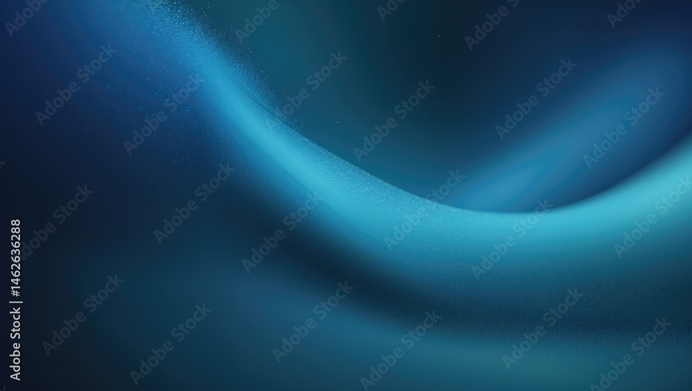 Poster blue and black smoky abstract background with bokeh effect