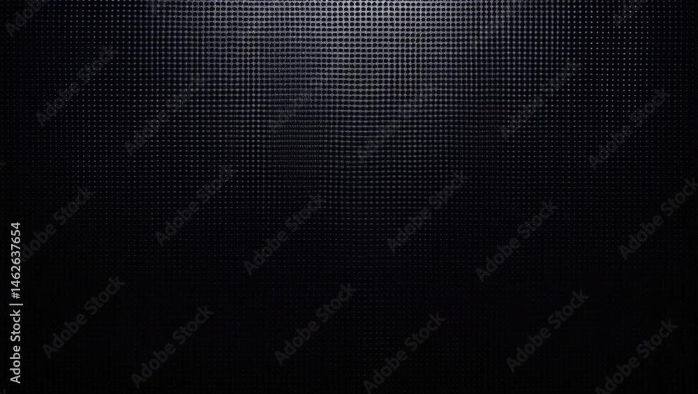 Poster black textured design featuring circular pattern