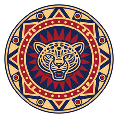 Obraz premium tiger head tattoo