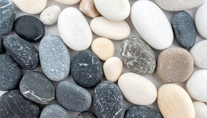 Natural stone collection home decor background image indoor close-up textural beauty