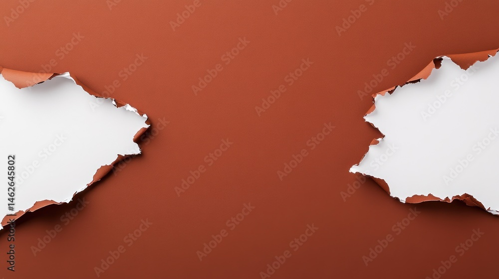 Poster torn paper texture background with copy space abstract digital design