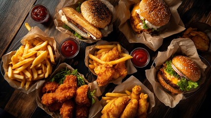 Image of Stacked, Fried, and Sauced, A Feast for the Craving