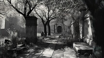 Ancient Ruins Pathway