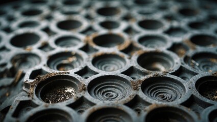 Obraz premium Mat: Key to Cleanliness and Safety