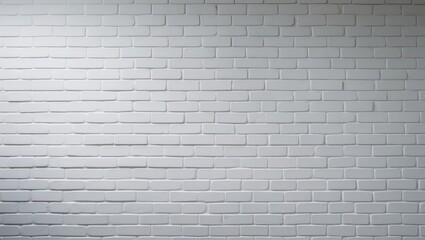 Fototapeta premium Design featuring a white brick wall as background