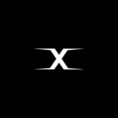abstract letter x logo