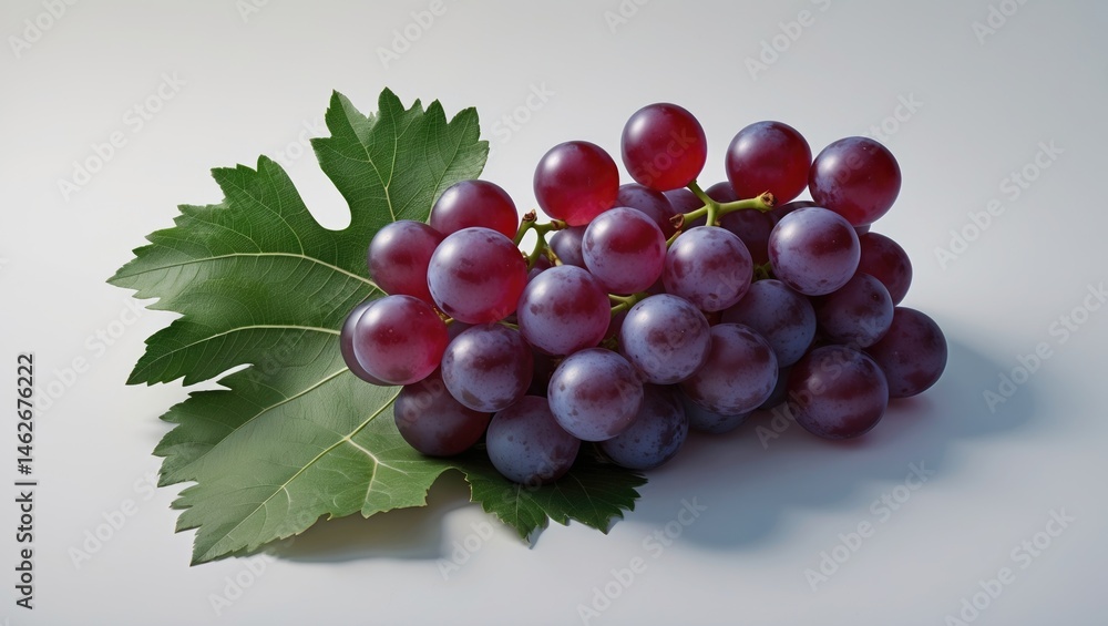 Poster the green hue of white grapes is due to their natural color within the grape family.