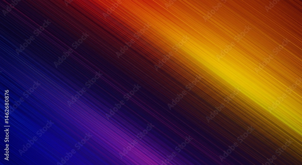 Aufkleber diagonal rainbow stripes abstract background - vibrant diagonal stripes in rainbow colors create a d