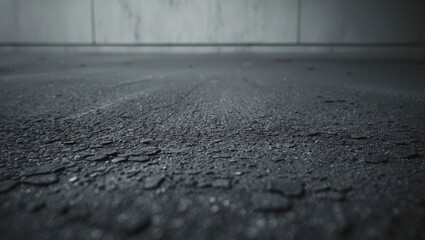 Obraz premium City highway with concrete ground and asphalt paving under sky