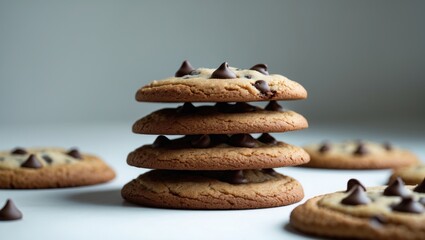 Chocolate Chip Cookie Resting White