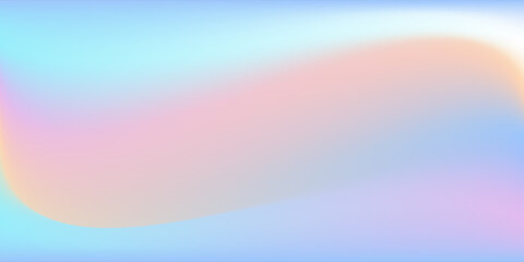 Vector tech gradient background. Rainbow color futuristic technology bg. Horizontal fantasy banner. Fluid unicorn banner. Blue pink twisted hologram backdrop. Colorful liquid texture background © SYAIFUL ANWAR