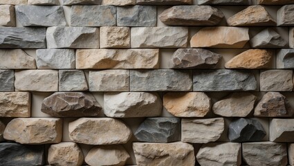 Thin Veneer Surface Featuring Stone and Rock Patterns