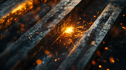 Metal Cutting with Sparks