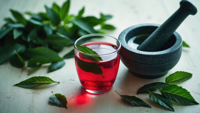 Natural immunity booster with boiled Justicia adhatoda leaves for respiratory health