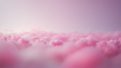 Fototapeta premium Gentle pink and white gradient panoramic wallpaper with abstract texture for website backdrop