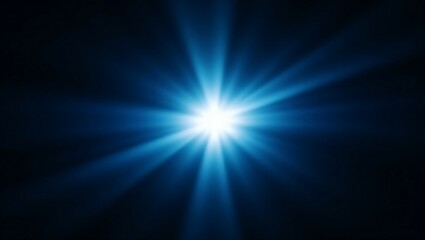 Blue light burst explosion for background




