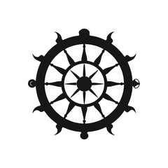 steering wheel vector illustration