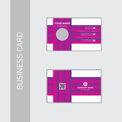 Creative modern professional business card design .