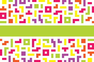 Obraz premium colorfull Abstract Geometric Background with Modern Shapes and Minimal Design
