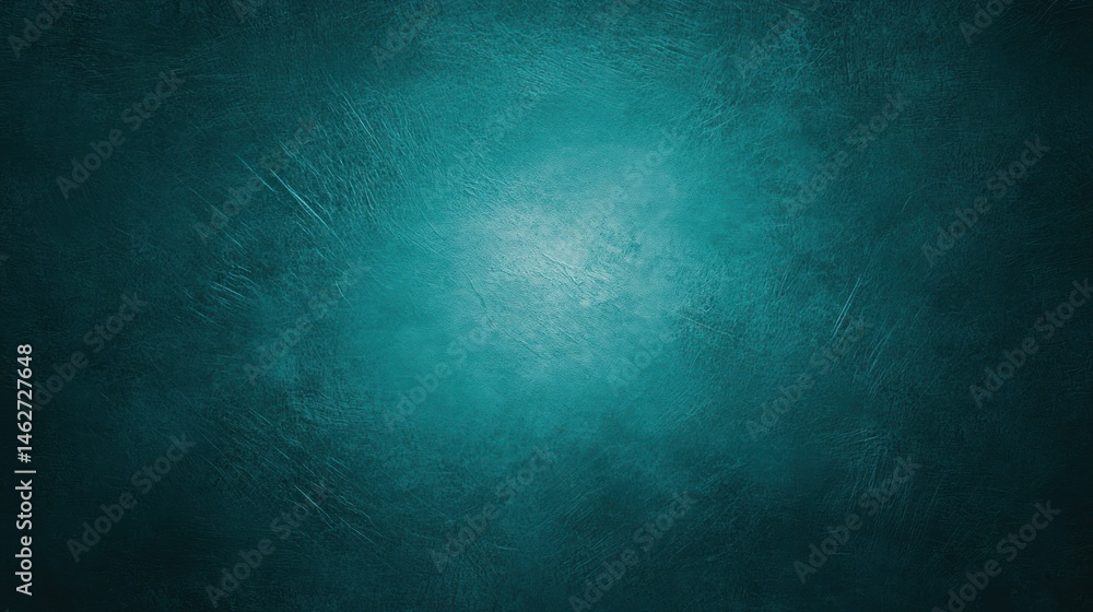 Aufkleber teal mottled texture background distressed surface with subtle light variations