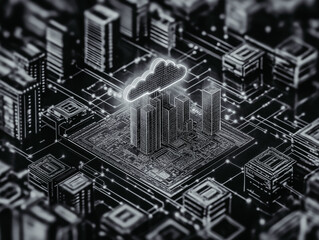 circuit board background