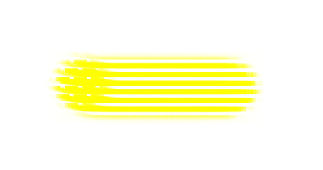Abstract Yellow Striped Pattern on Black Background