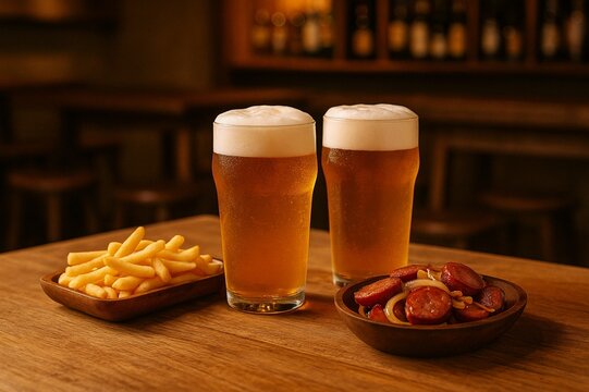 Cervejas e Petiscos