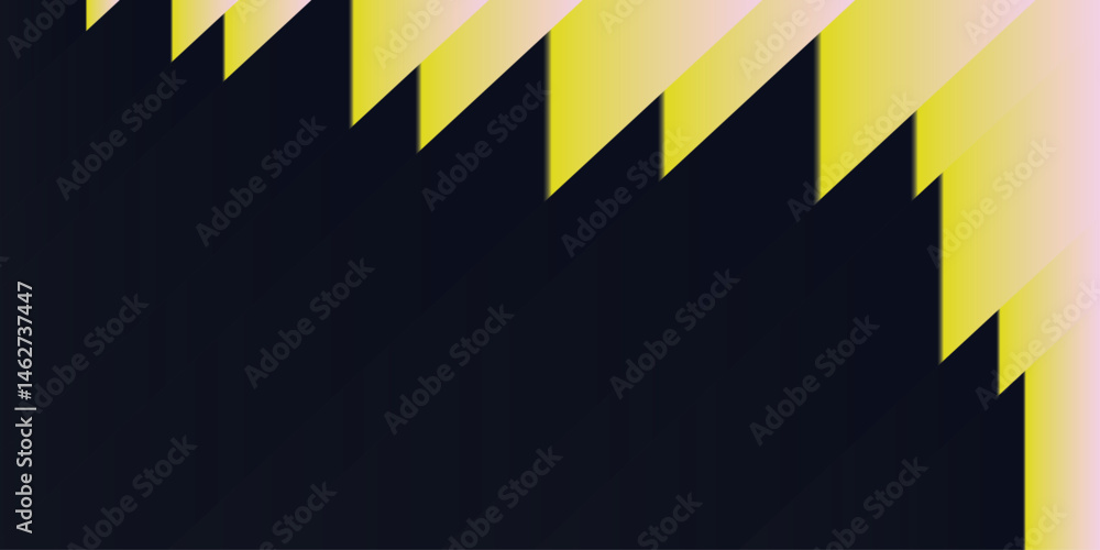 Poster horizontal abstract textured background with color graphic elements.abstract black,yellow, backgroun