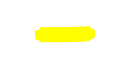 Vivid Yellow Rectangular Shape Against a Black Background