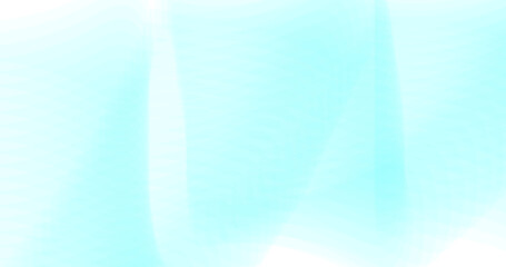 Abstract teal flowing lines graphic design