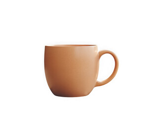 Obraz premium Ceramic coffee cup isolated on white background