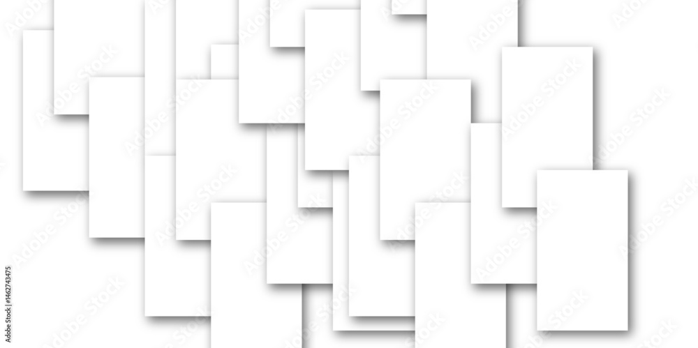 Poster white and grey abstract banner design. vector elegant white and grey square lines background. abstra
