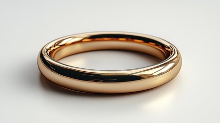 Sleek Gold Wedding Band Jewelry Symbolizing Love Commitment With High Resolution Images