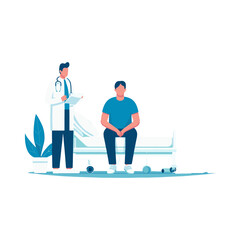 illustration of patient treatment design