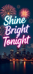 text="Shine Bright Tonight"
