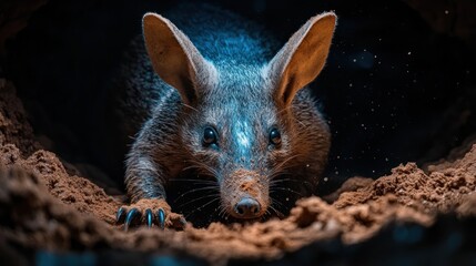 Aardvark digging under moonlight, long snout and claws in action pose --ar 16:9 --raw --stylize 300 --v 6.1 Job ID: f46121bc-b0f0-4fbe-8e60-b96f01ebb47a