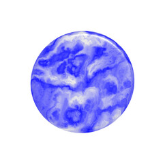 Abstract Blue Marble Texture Background Design Element for Graphic Design Projects