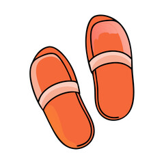Find comfortable orange slippers for indoor and outdoor wear perfect for summer and vacation