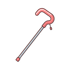 Find pink walking cane for elderly support and mobility aid cane for disability assistance and balance
