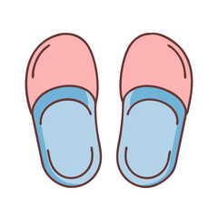 Find comfortable pink and blue slippers for women and men perfect for home and spa use today