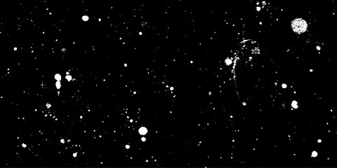 Abstract grunge background featuring a rough, dusty, and aged surface. The texture includes distressed paint, scratches, noise, and grain effects across a monochrome palette of black, grey, and white.