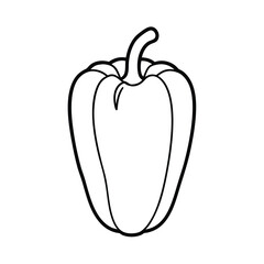 vector illustration of a pepper
