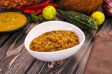 Indian cuisine - Dal Tadka lentil