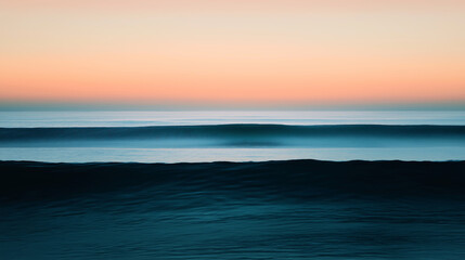 Fototapeta premium sunset over the sea