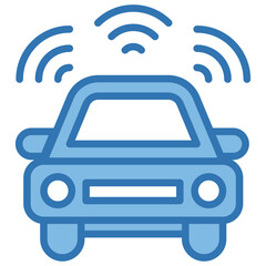 Autonomous Car Icon